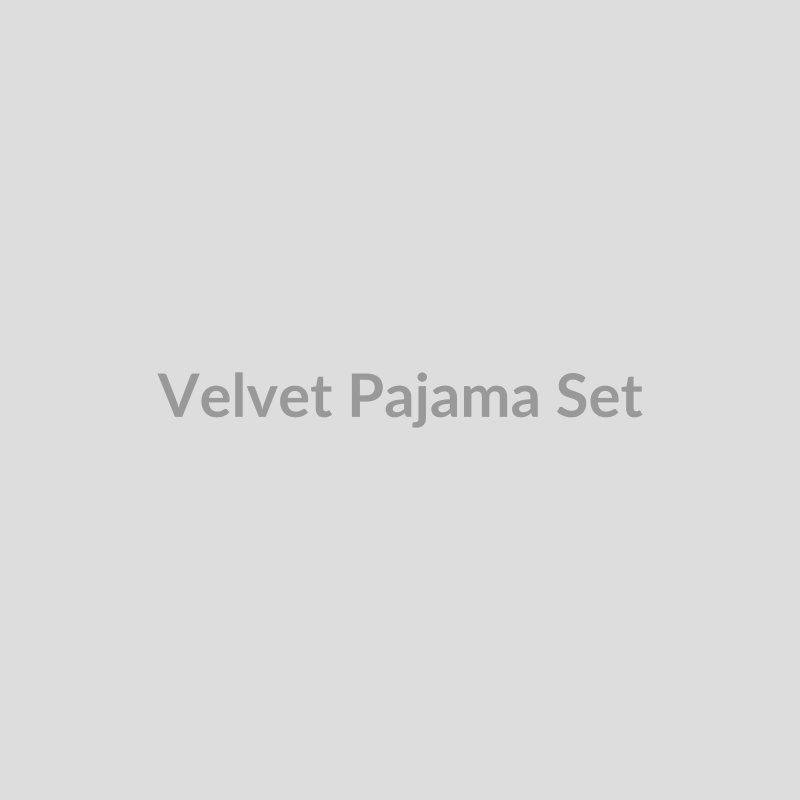 Velvet Pajama Set