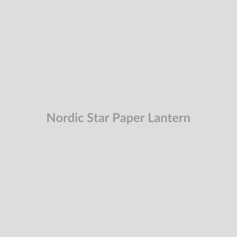 Nordic Star Paper Lantern