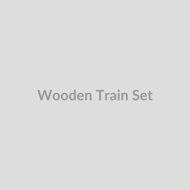 Wooden Train Set